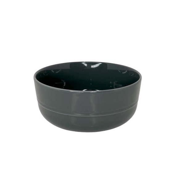 CRATE & BARREL Aaron Probyn Hue Cereal bowl Small serve bowl Dark gray Porcelain - Picture 4 of 9